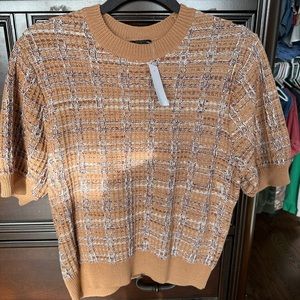 Ann Taylor Factory Shirt sleeved sweater